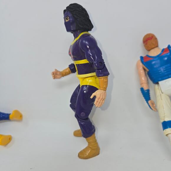 Karate Kommandos 1986 Action Figures Reed Smith Kung Fu Chuck Norris Super Ninja - Picture 14 of 16